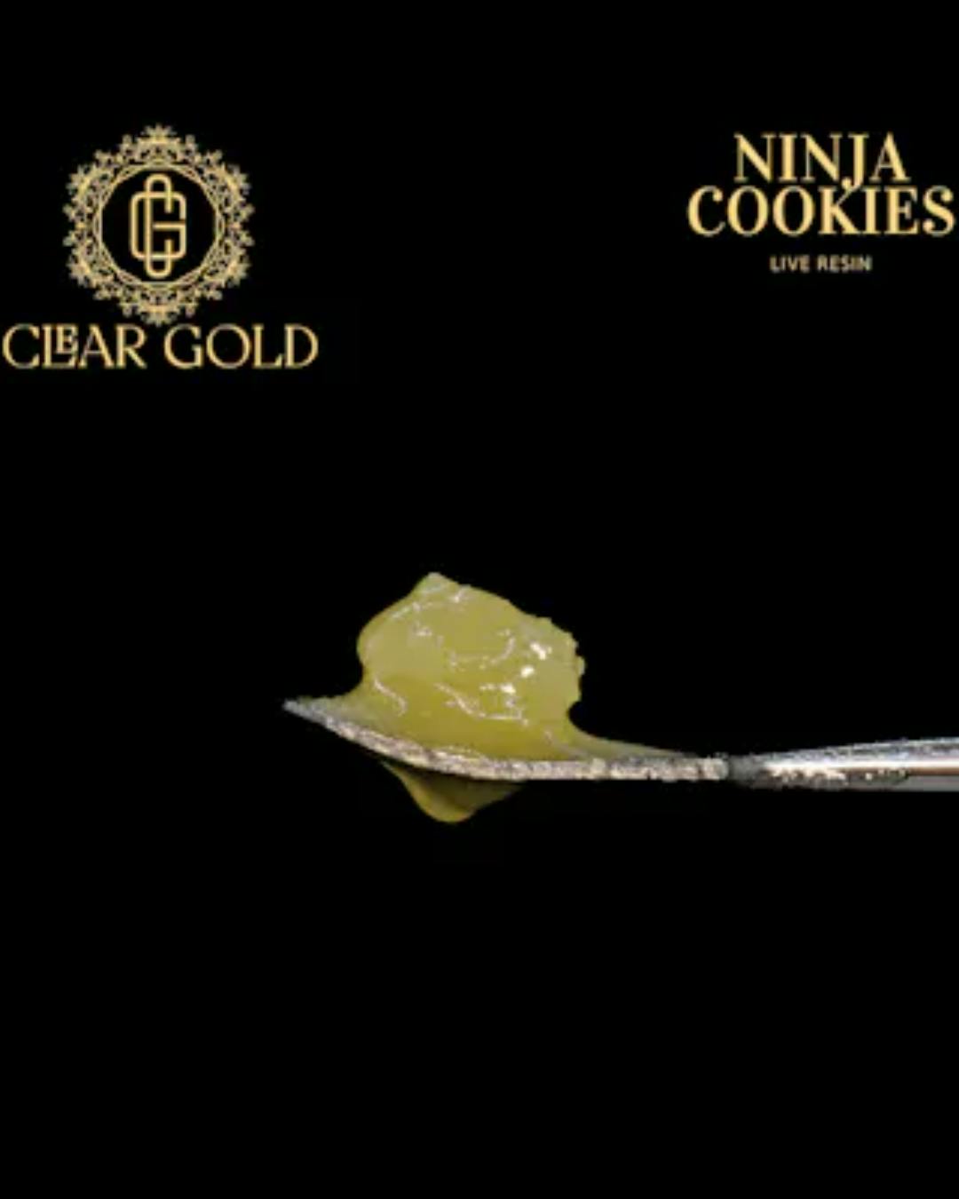 Clear Gold Ninja Cookies Live