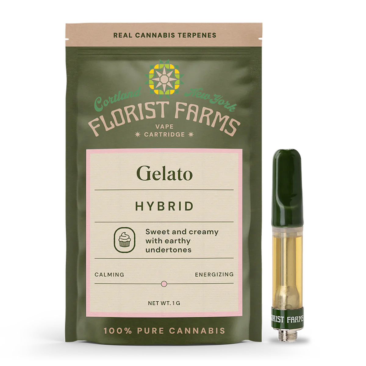 Florist Farms | Vape | 1g Cart | Gelato