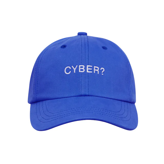 SOFACLUB Hat | Blue “Cyber?"