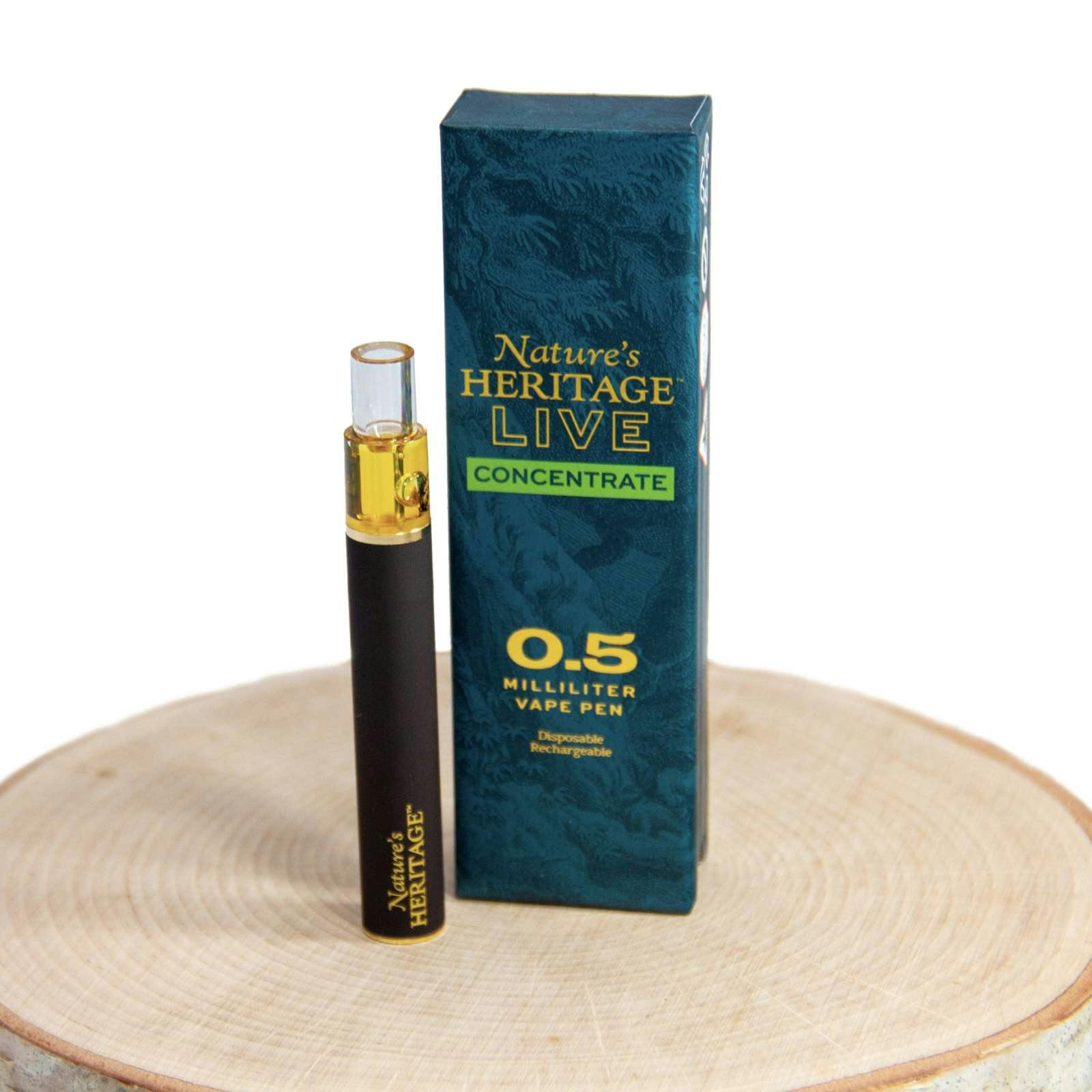 Nature's Heritage | Chocolatina | 0.5g Disposable | Live Sauce
