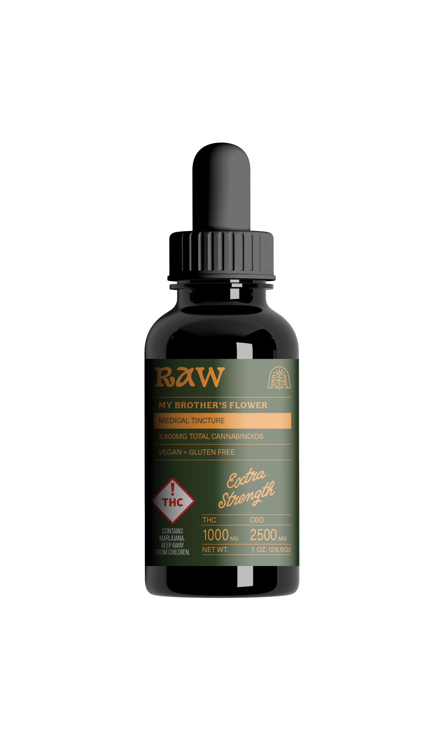 2:5 RAW Extra Strength Tincture (MED)