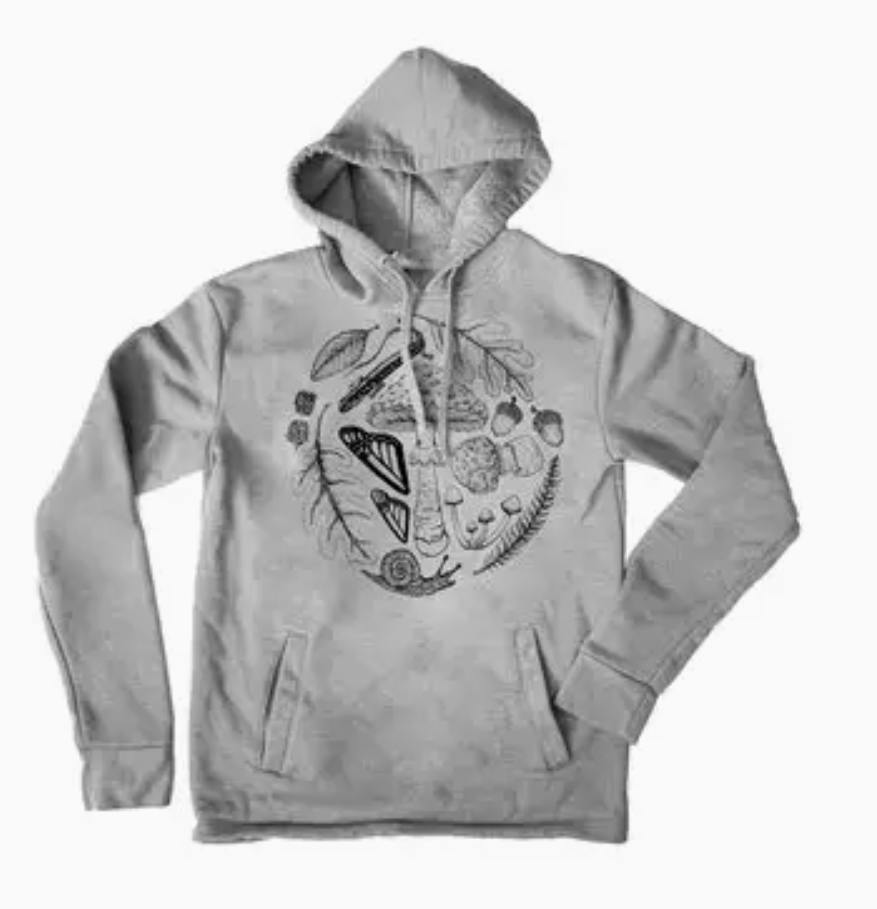 Forest Floor Hooded Army Greenl