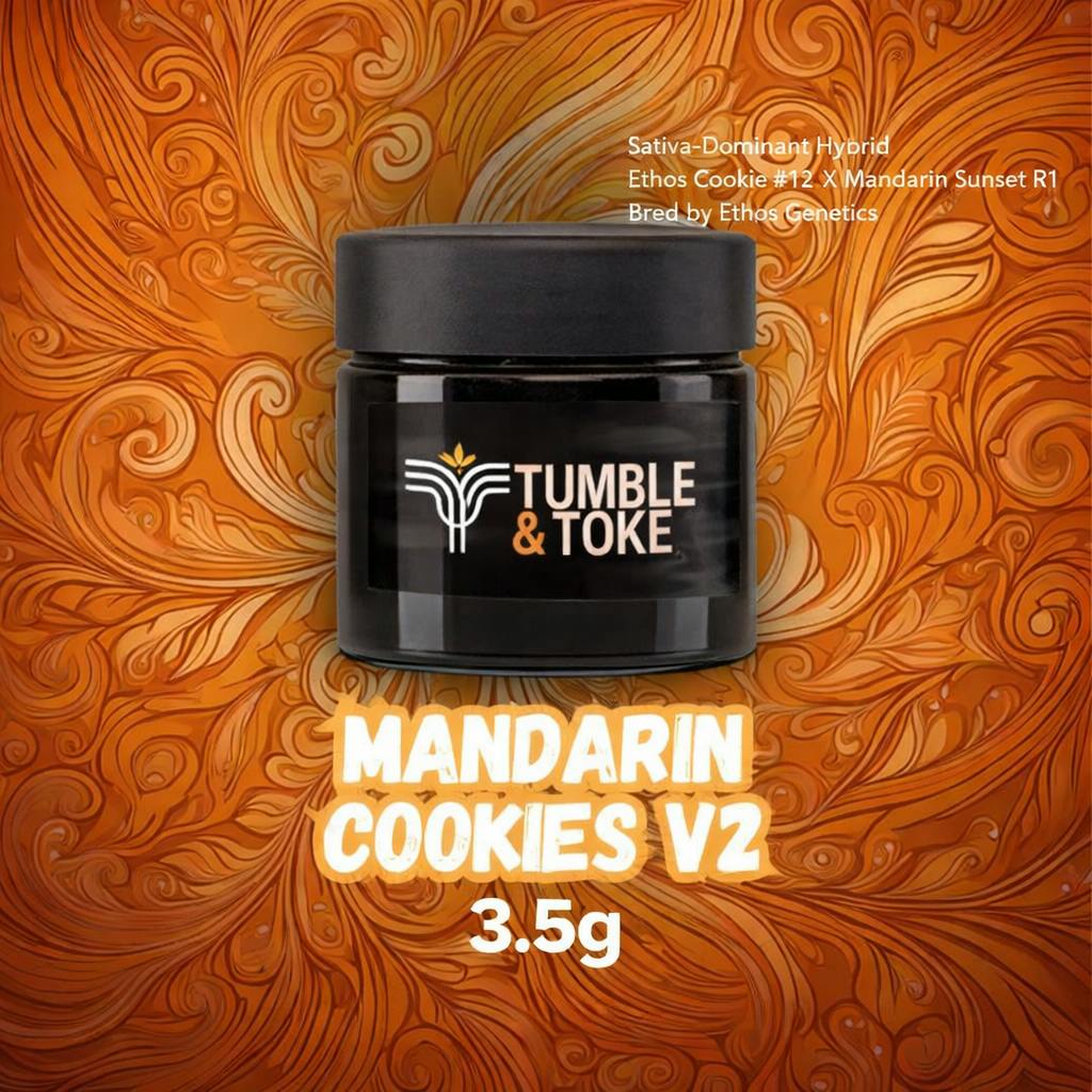 Tumble & Toke | Mandarin Cookies V2 | 3.5g Flower