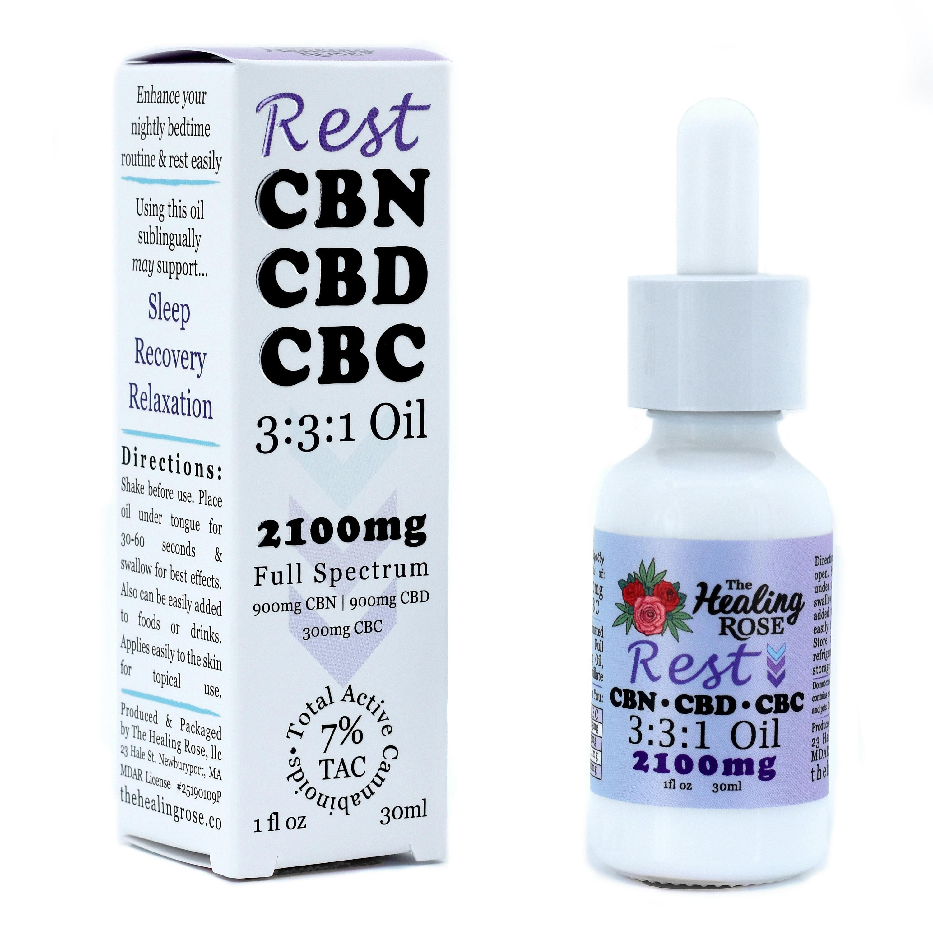 Rest Oil | 3:3:1 | CBN : CBD : CBC | 2100mg