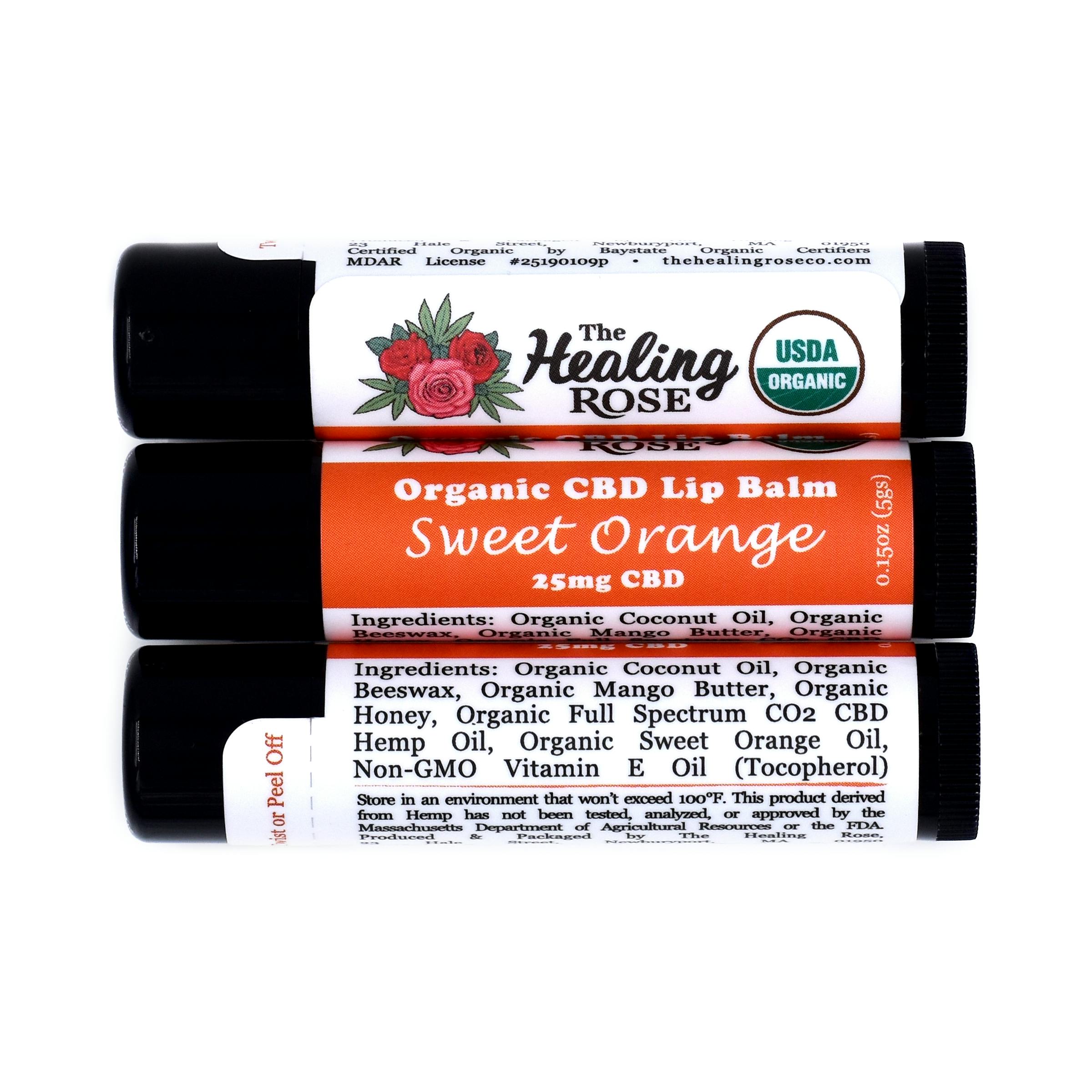Lip Balm | Organic Sweet Orange | CBD