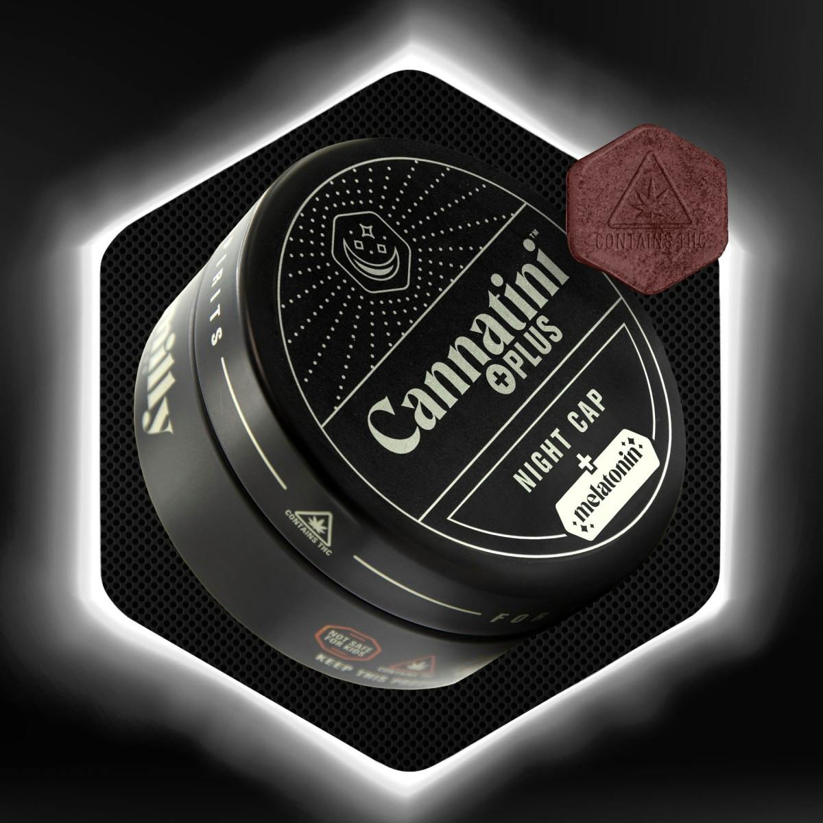 Blackberry Martini | RSO Gummies | CBN CBD MEL 2:1:1:1 | 20pk | Indica