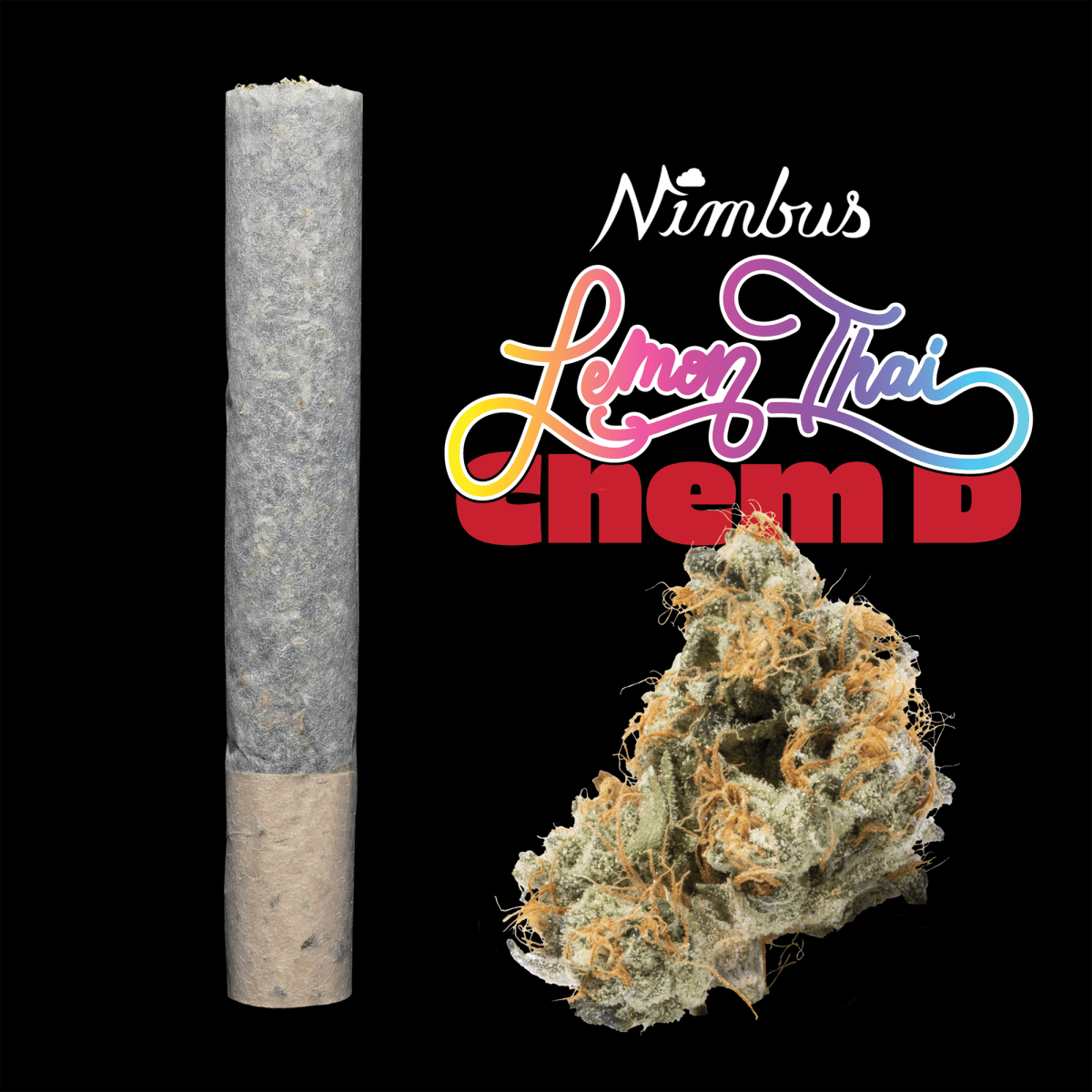 Lemon Thai X Chem D | 1g Pre-Roll |  Hybrid