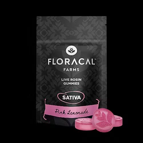 Floracal | Pink Lemonade | 100mg Gummies | 10 Pack