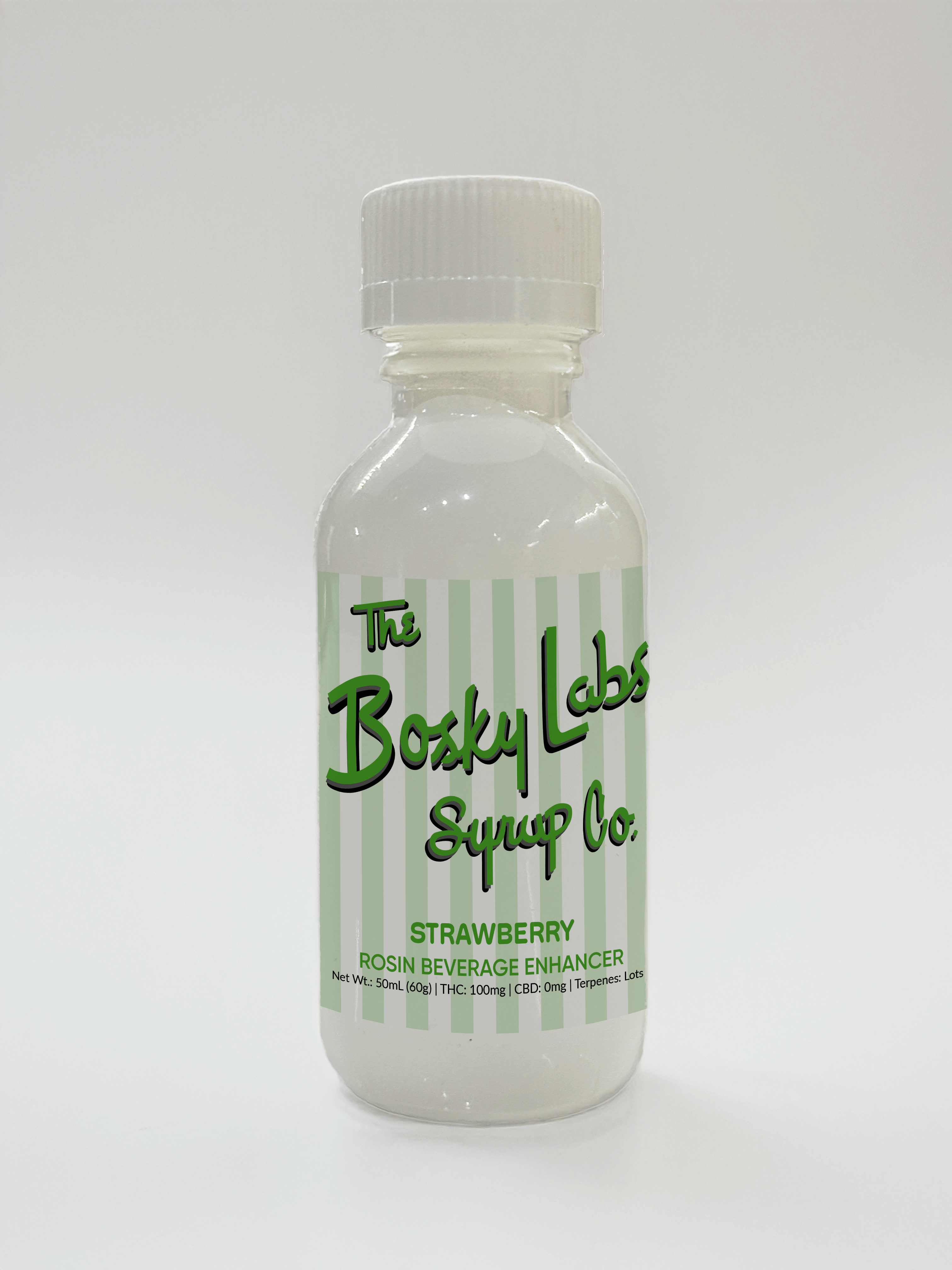 Strawberry Rosin Syrup, 100mg