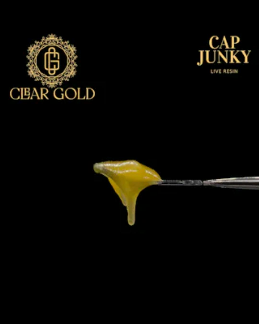 Clear Gold | Cap Junky | 1g live Resin