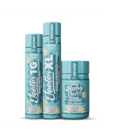 Quad Infused Preroll 5pk - Milkman Indica
