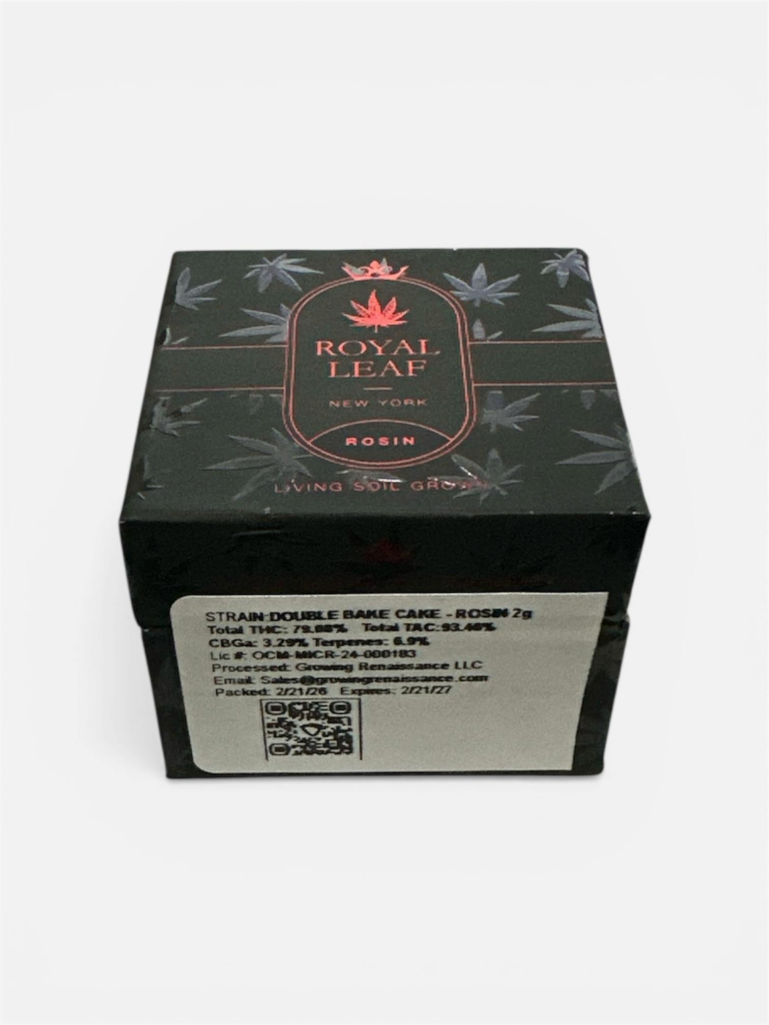 Concentrates | Cold Cure Live Rosin | Double Bake Cake | 2 g