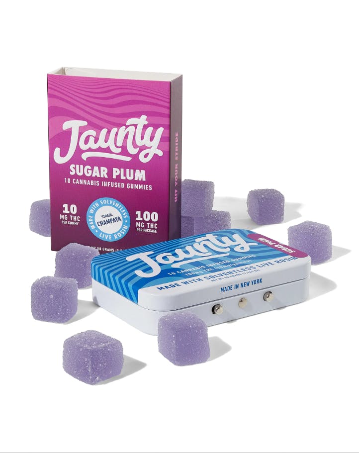 Live Rosin Gummies | Sugar Plum | 10pk x 10mg | 100 mg