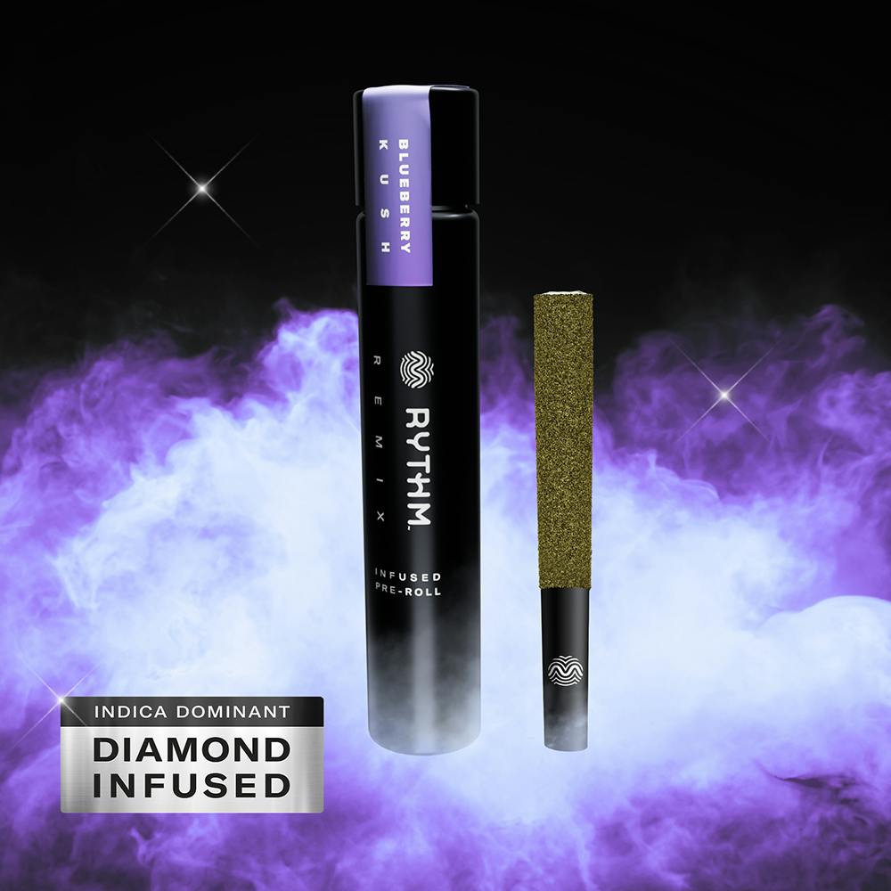 Blueberry Kush | 1G Infused Pre-Roll | 1pk