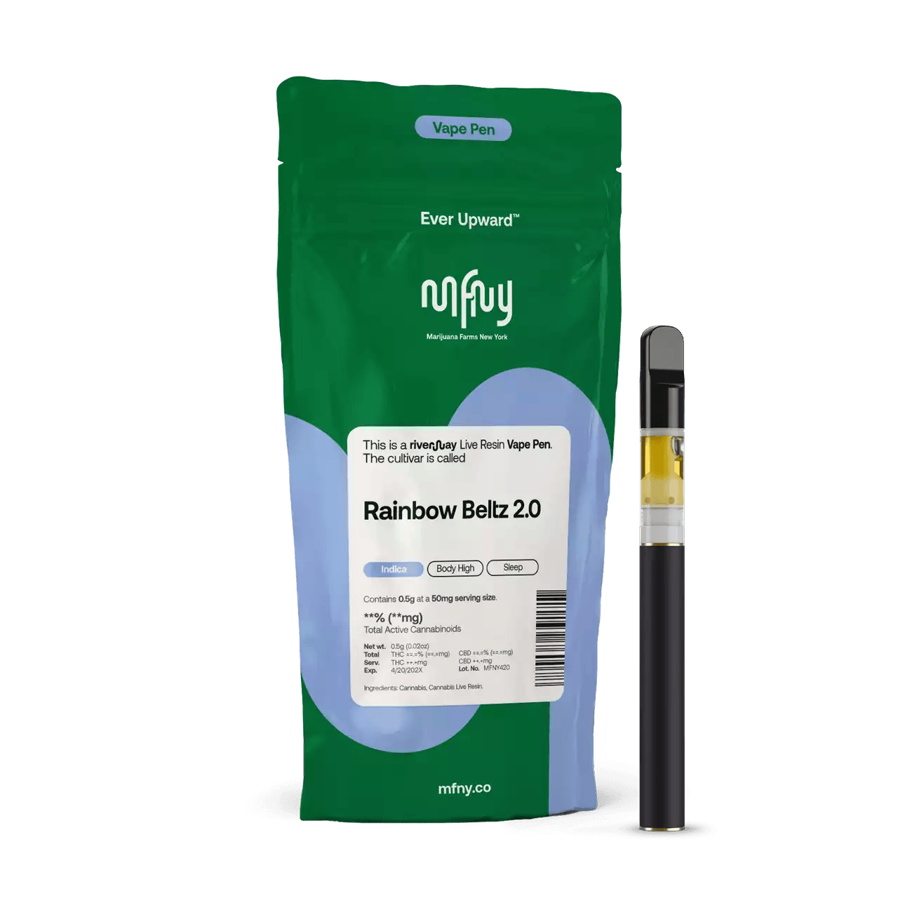 AIO Vape | Live Resin | Rainbow Beltz 2.0 | 0.5 g