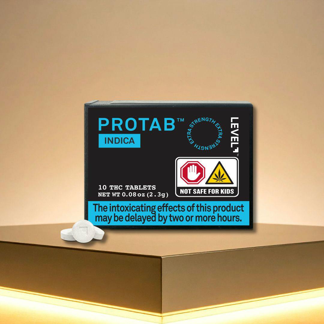 Indica | Protab | 100MG THC | 10pk