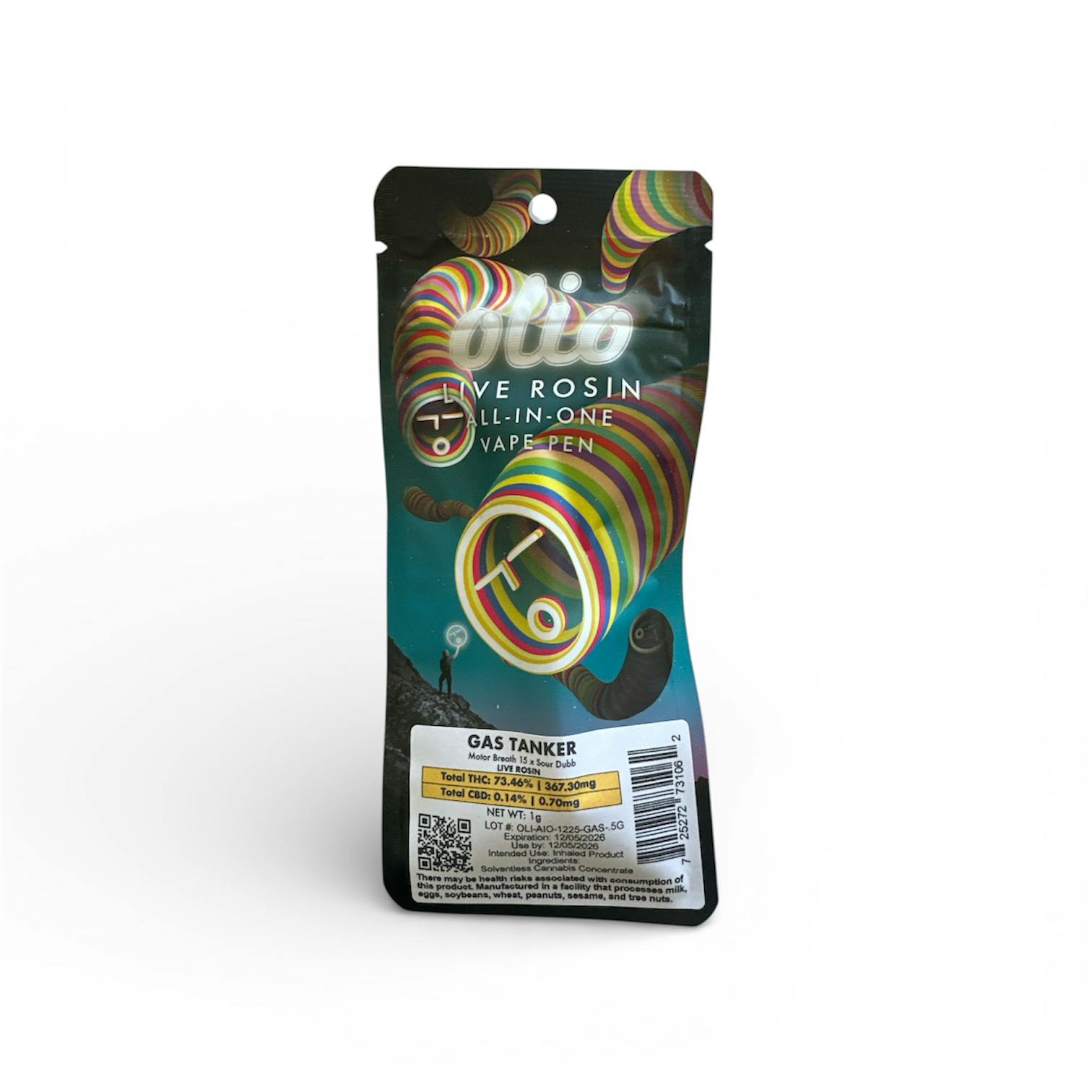 AIO Vape | Live Rosin | Gas Tanker | 0.5 g