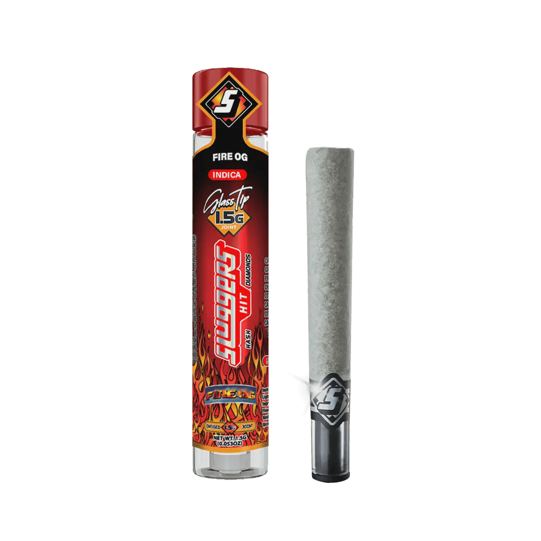 Infused Pre-Rolls | Glass Tip | Fire OG | 1.5 g