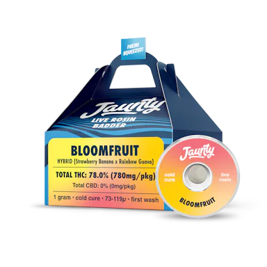 Jaunty | Cold Cure Live Rosin Badder | 1g | BloomFruit