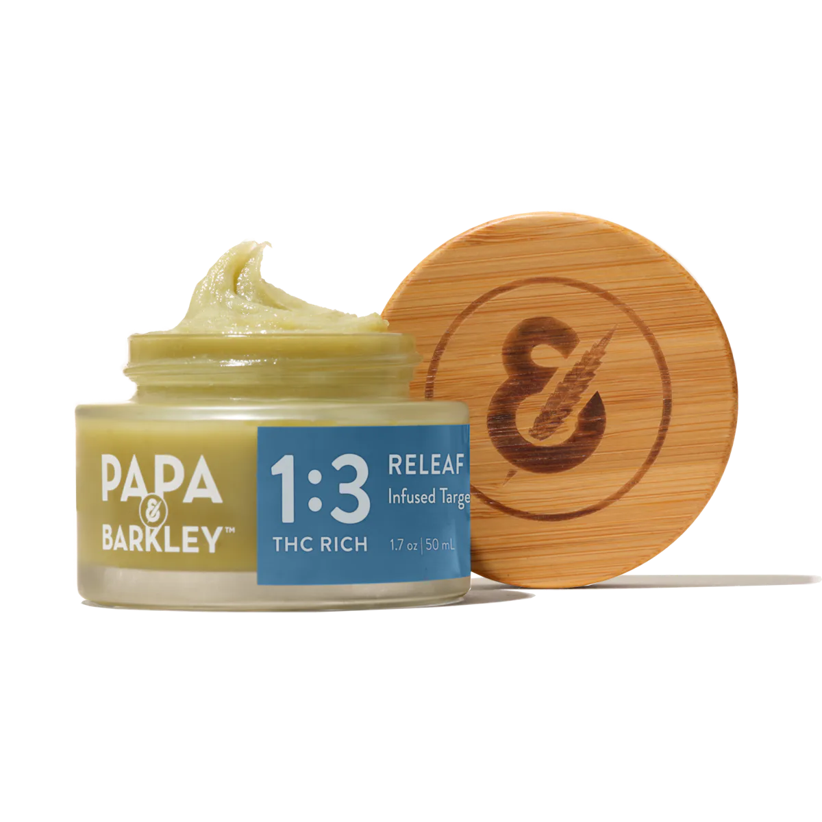 Papa & Barkley | Solventless Topical | 50 ml | THC Rich | 100mg CBD : 300 THC