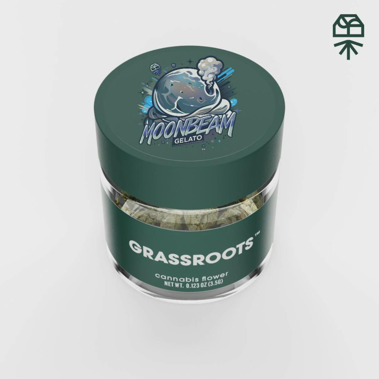 x Dark Heart | Flower | Moonbeam Gelato | 3.5 g