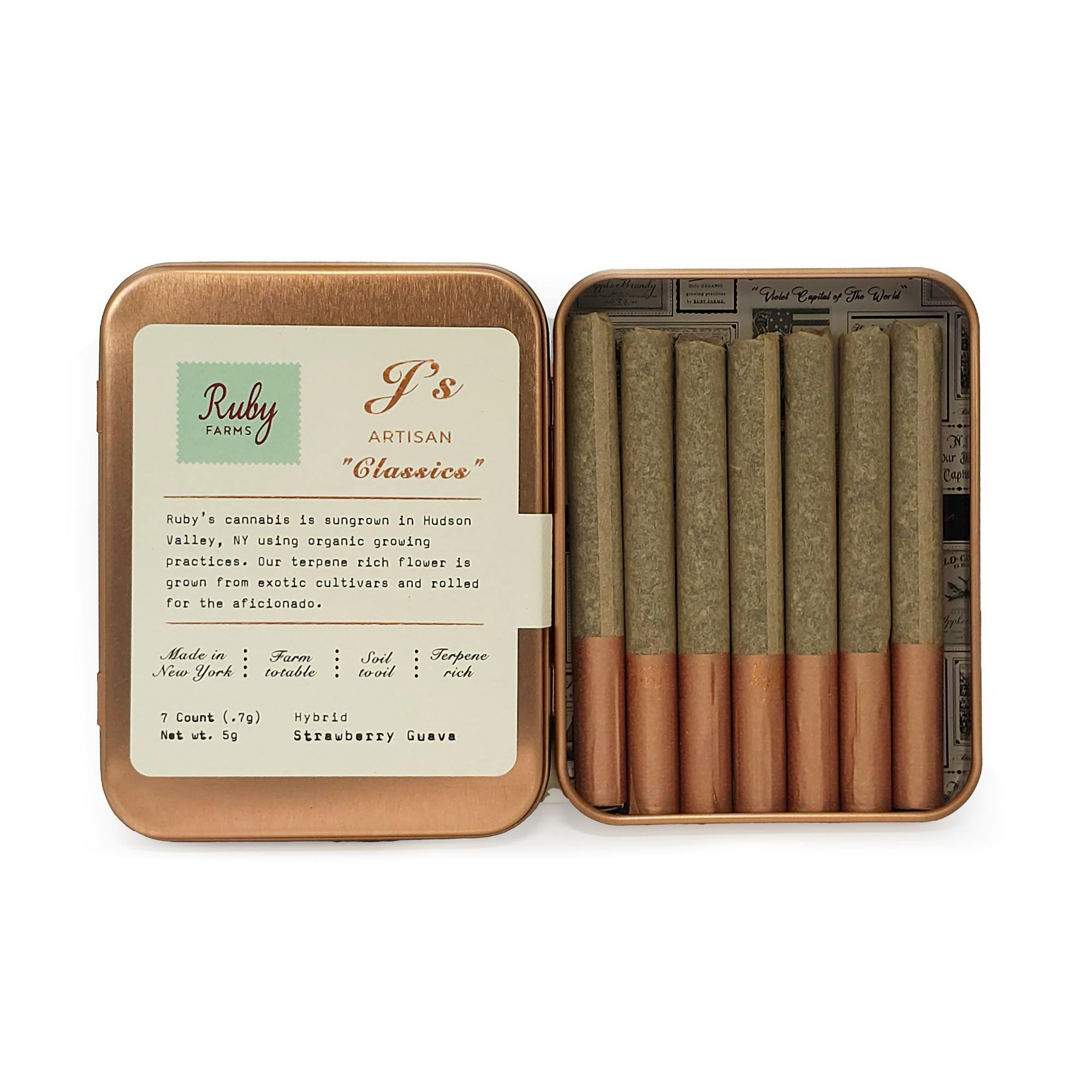 Pre-Rolls | Classics | Strawberry Guava | 7pk x 0.7g | 5 g