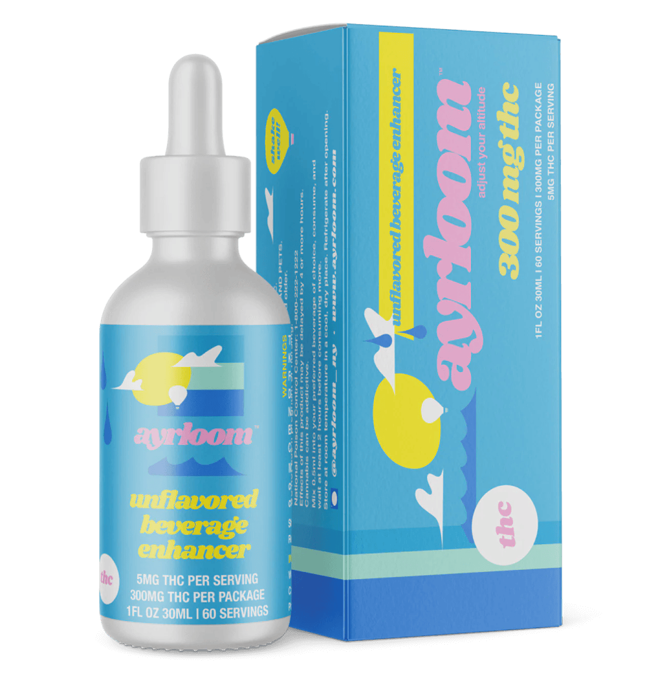 Tinctures | Unflavoured Beverage Enhancer | 30 ml | 300 mg