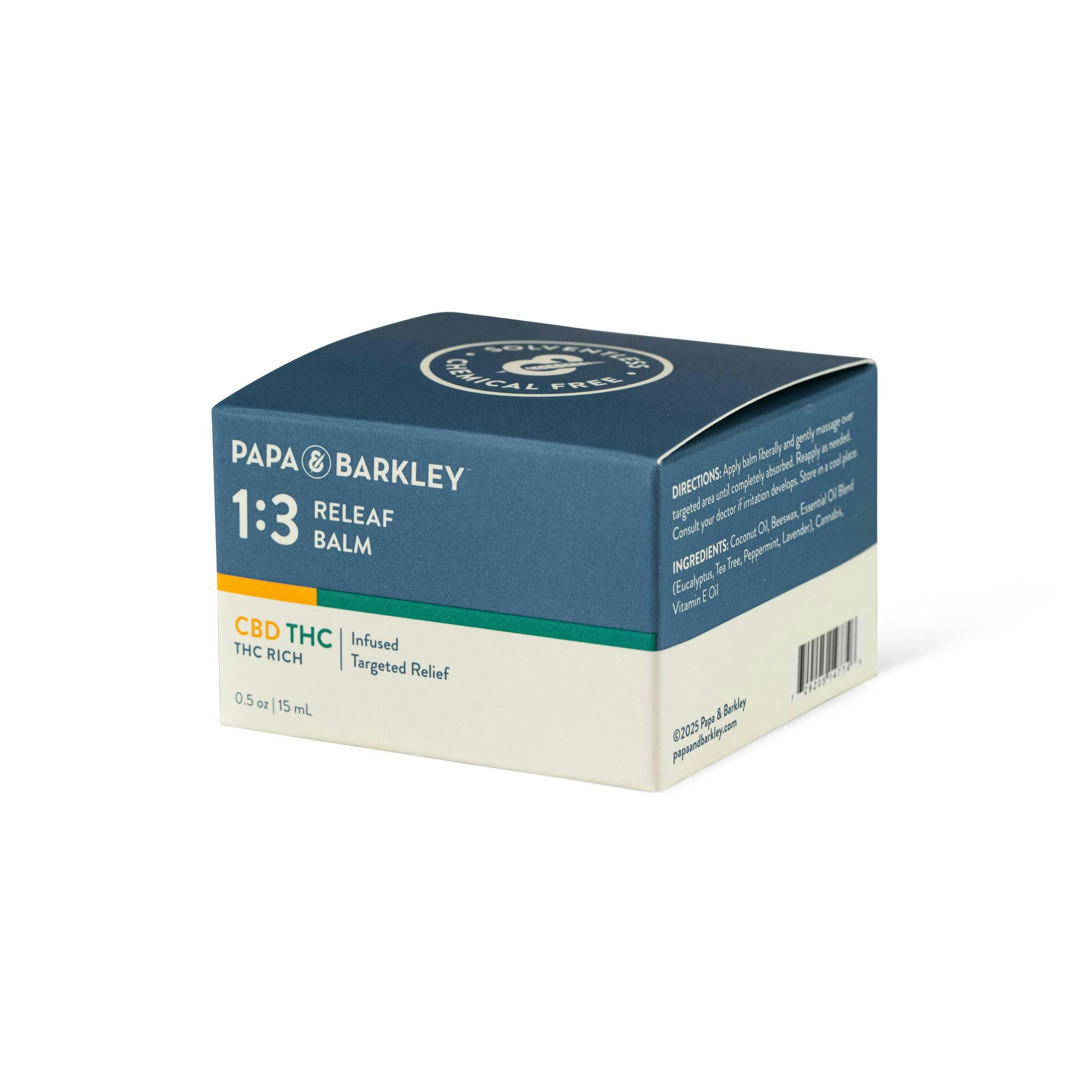 Topicals | Balm | Releaf | 1:3 | CBD:THC | 30 mg : 90 mg | 15 ml