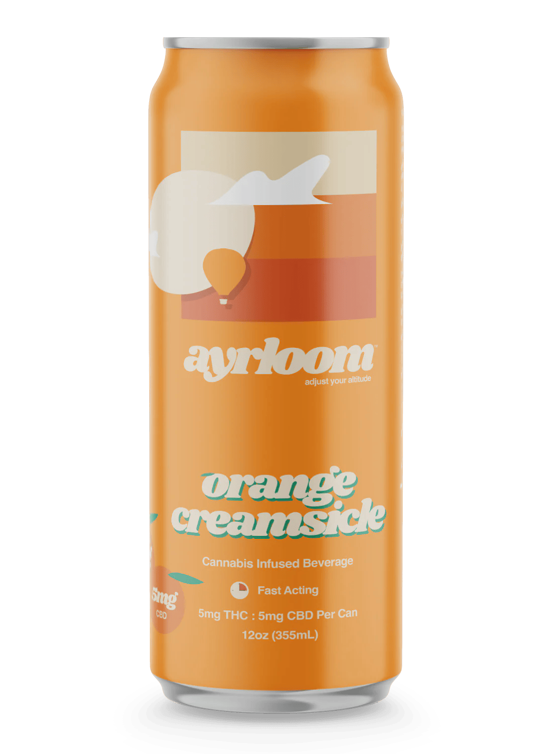 Infused Drink | Orange Creamsicle | 2:1 | THC:CBD | 10 mg : 5 mg