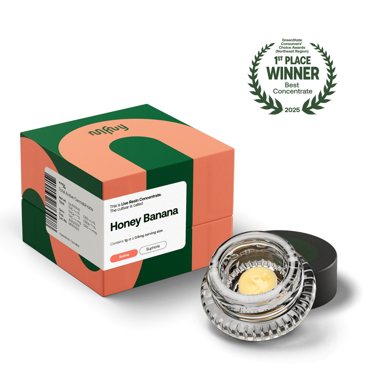 Concentrates | Live Resin | Honey Banana Badder | 1 g
