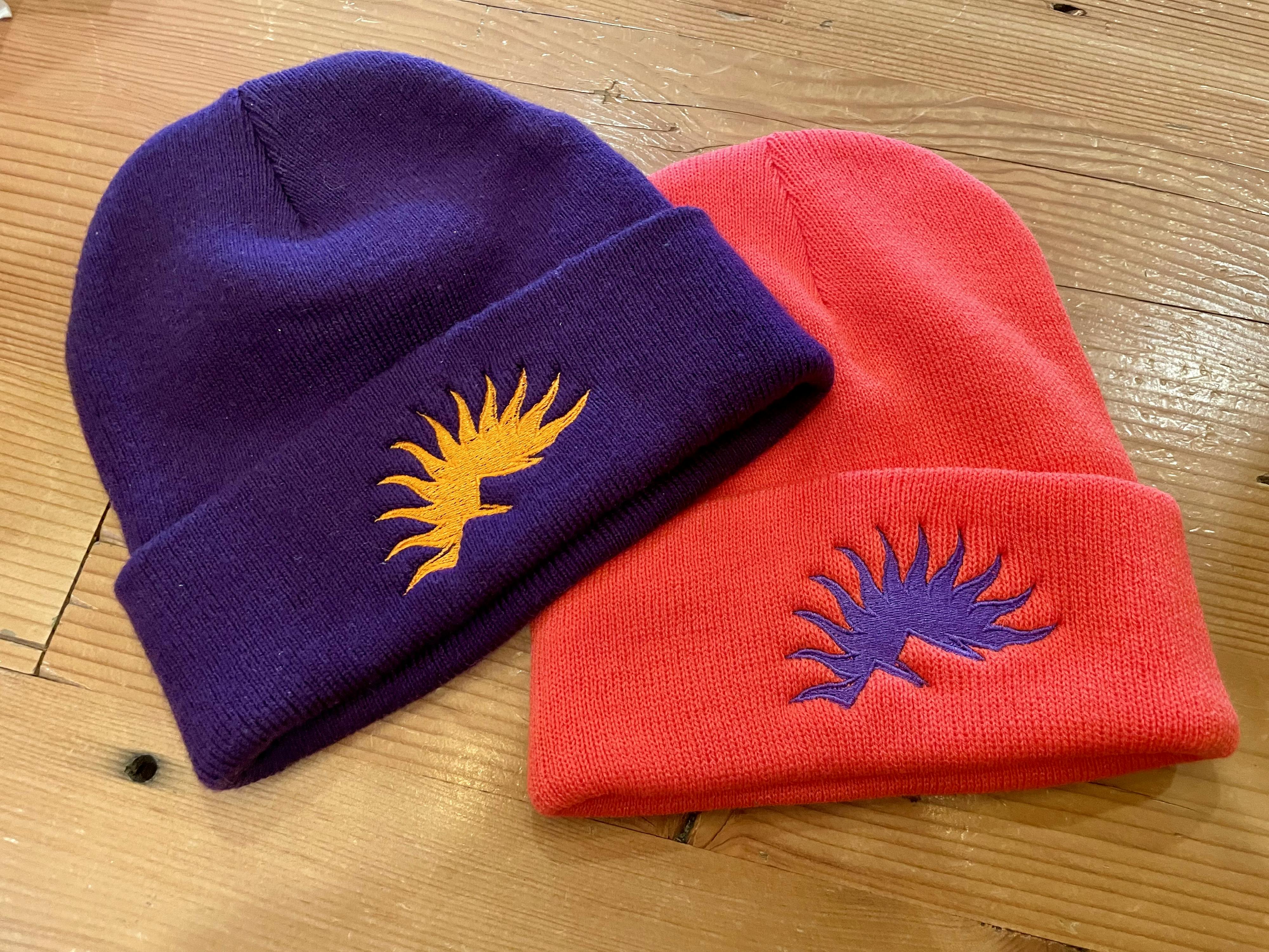 Canna Embroidered Branded Purple
