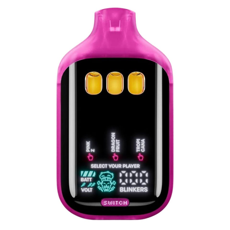 Switch V5 | AIO Vape | Live Liquid Diamonds | Triple Tank Switch | Pink-Z x Dragon Fruit x Tropicana | Ind-Hyb-Sat | 2 g