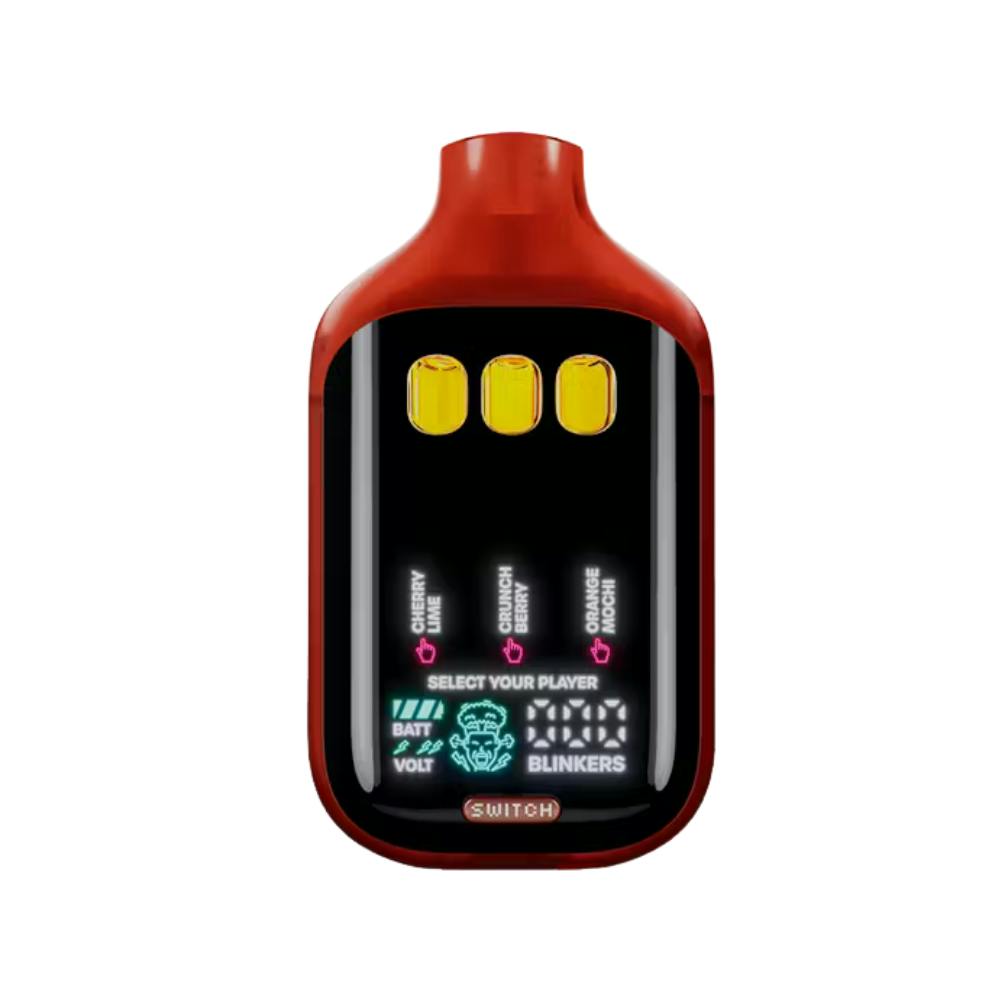 Switch V5 | AIO Vape | Live Liquid Diamonds | Triple Tank Switch | Cherry Lime x Crunch Berry x Orange Mochi | Sat-Ind-Hyb | 2 g