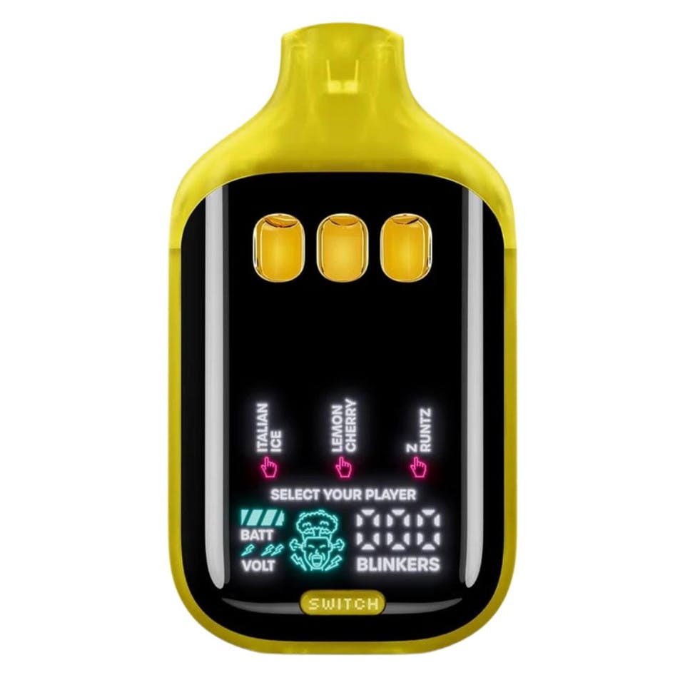 Switch V5 | AIO Vape | Live Liquid Diamonds | Triple Tank Switch | Italian Ice x Lemon Cherry x Z-Runtz | Hyb-Hyb-Ind | 2 g