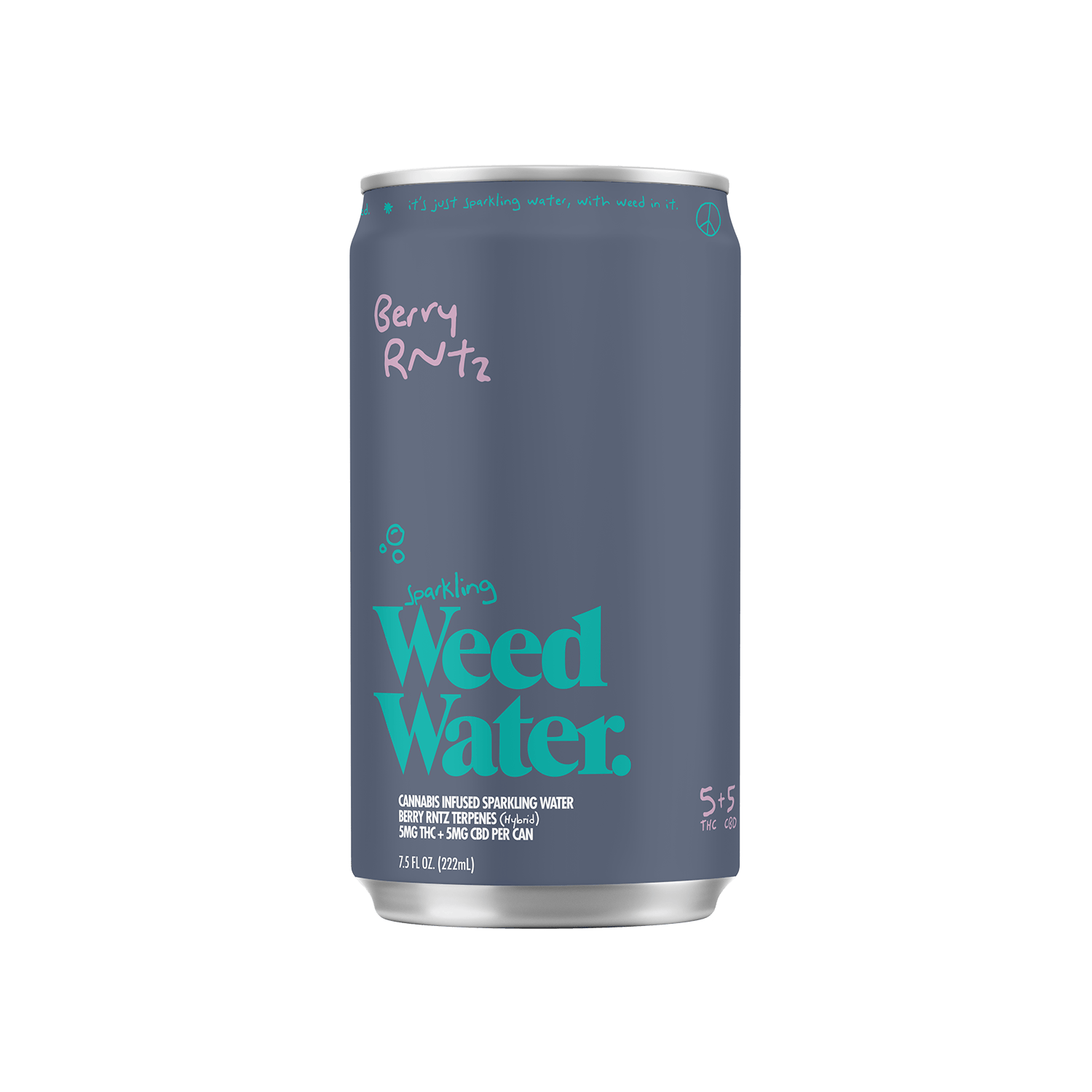 Infused Sparkling Water | Berry RNTZ | 1:1 | THC:CBD | 5 mg : 5 mg