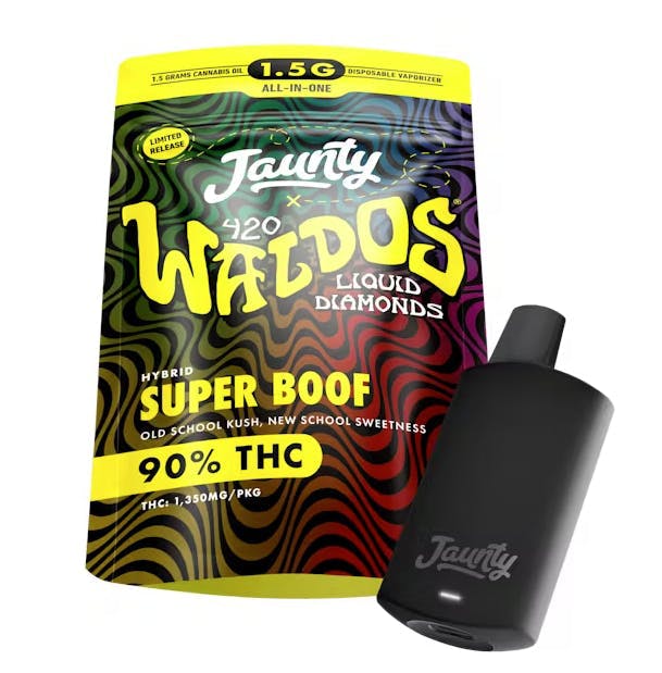 AIO Vape Palm | Live Liquid Diamonds | 420 Waldos Super Boof | 1.5 g