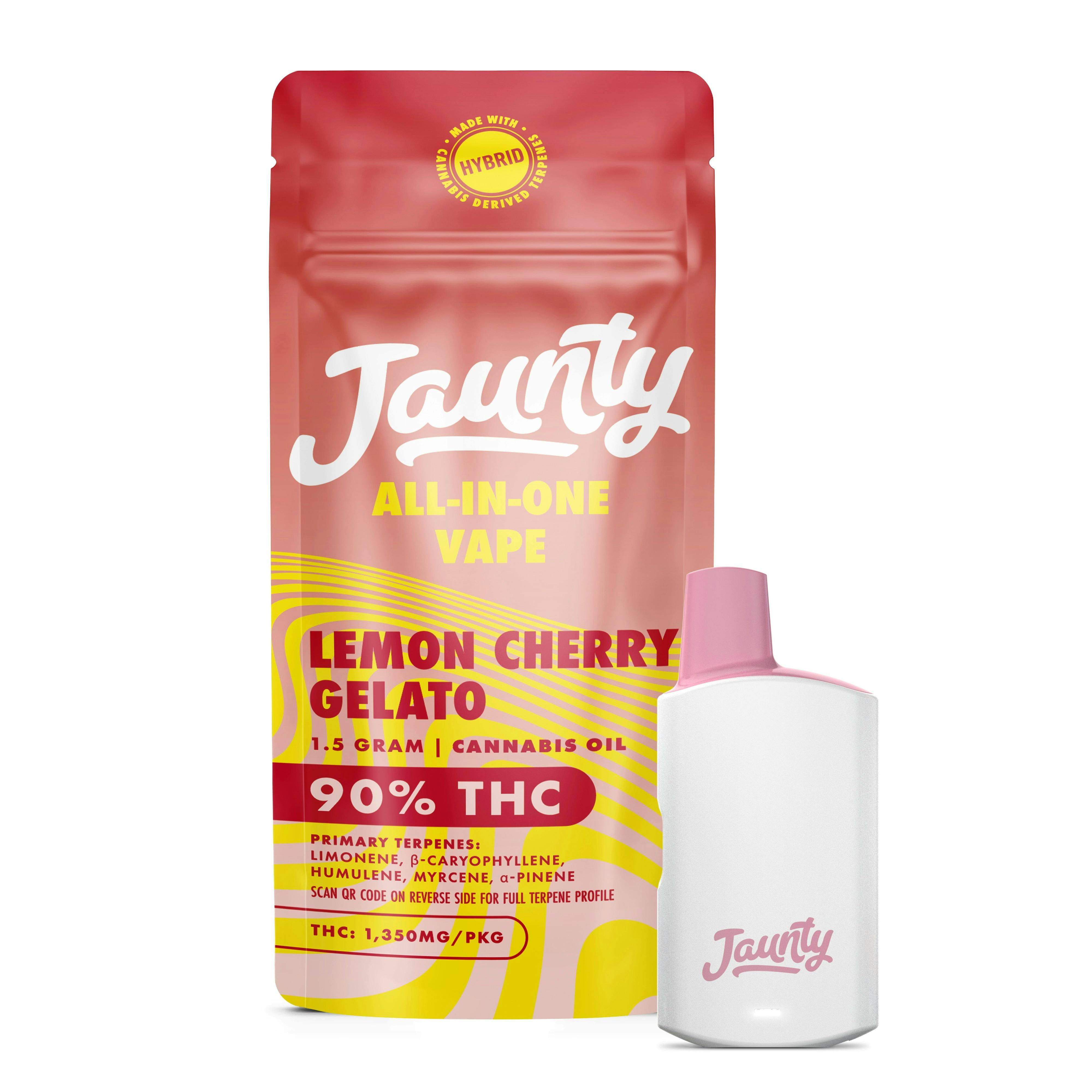 AIO Vape Palm | Lemon Cherry Gelato | 1.5 g
