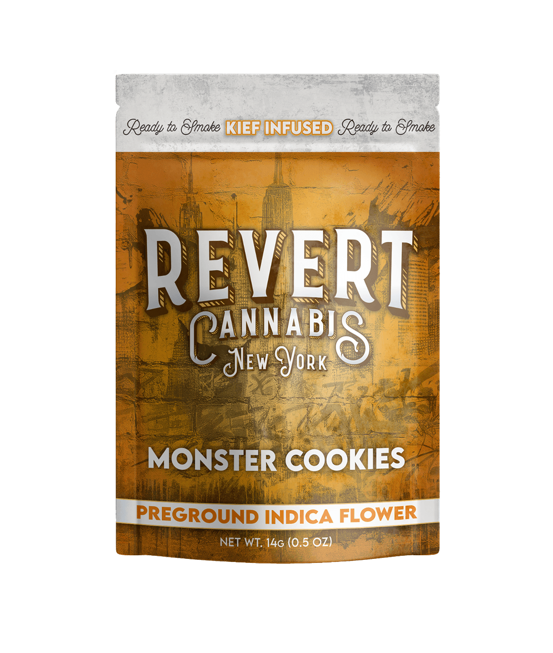 Kief Infused | Half Ounce Ground Flower | Monster Cookies | 14 g