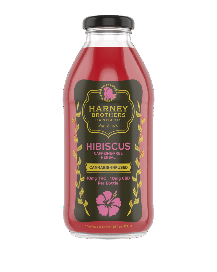 Infused Drink | Hibiscus | 1:1 | THC:CBD | 10 mg : 10 mg