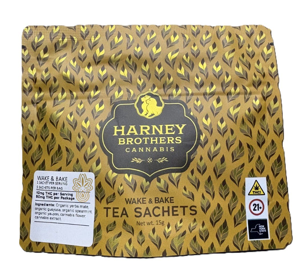 Tea Sachets | Wake and Bake | 5pk x 10mg | 50 mg