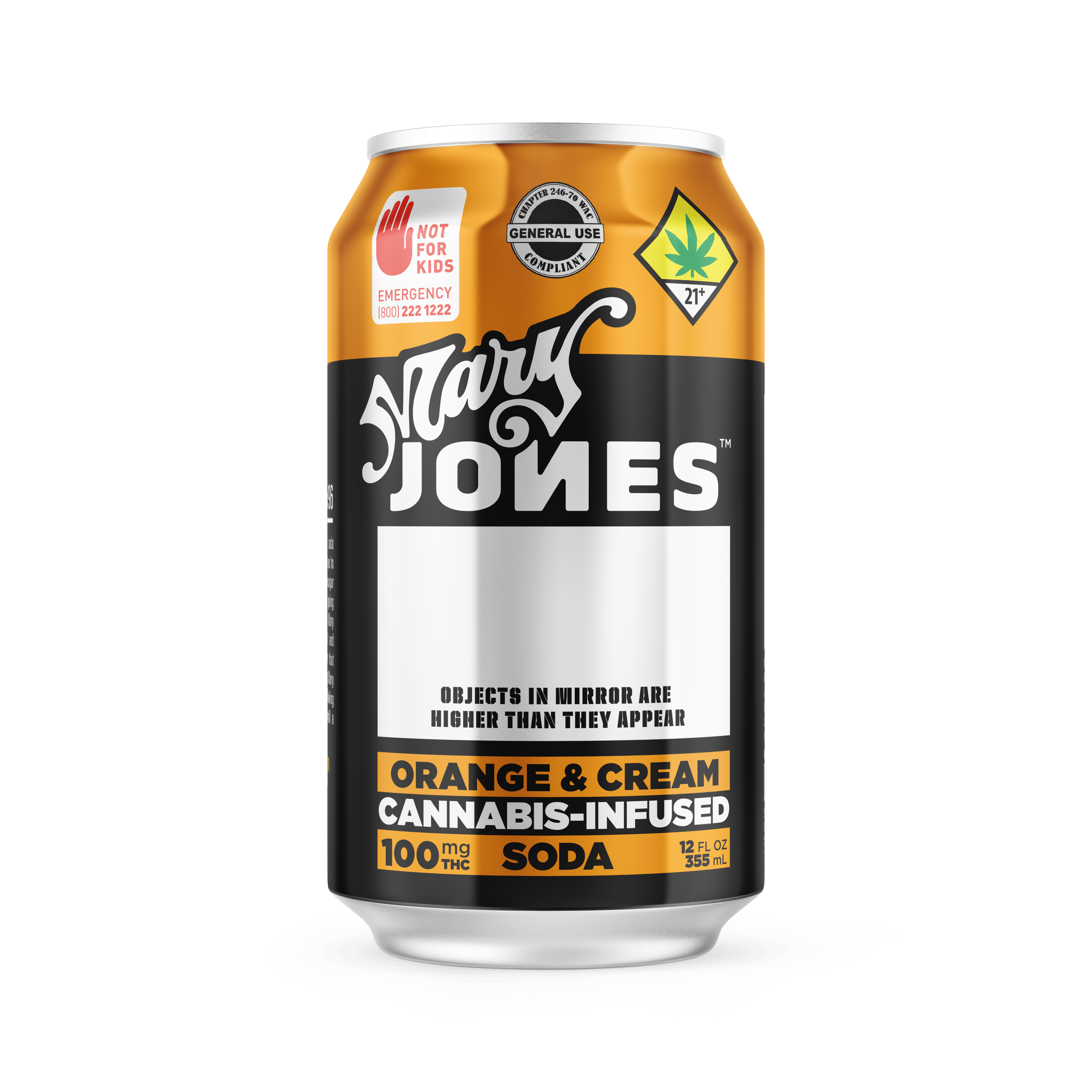 DP - Orange & Cream / Mary Jones Soda 100mg