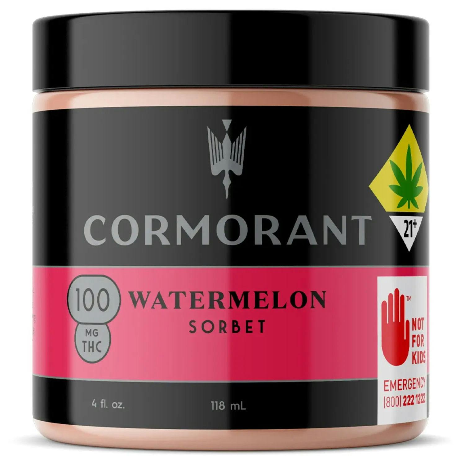 CE - 4oz Watermelon Sorbet 1:1 THC:CBD 100 mg