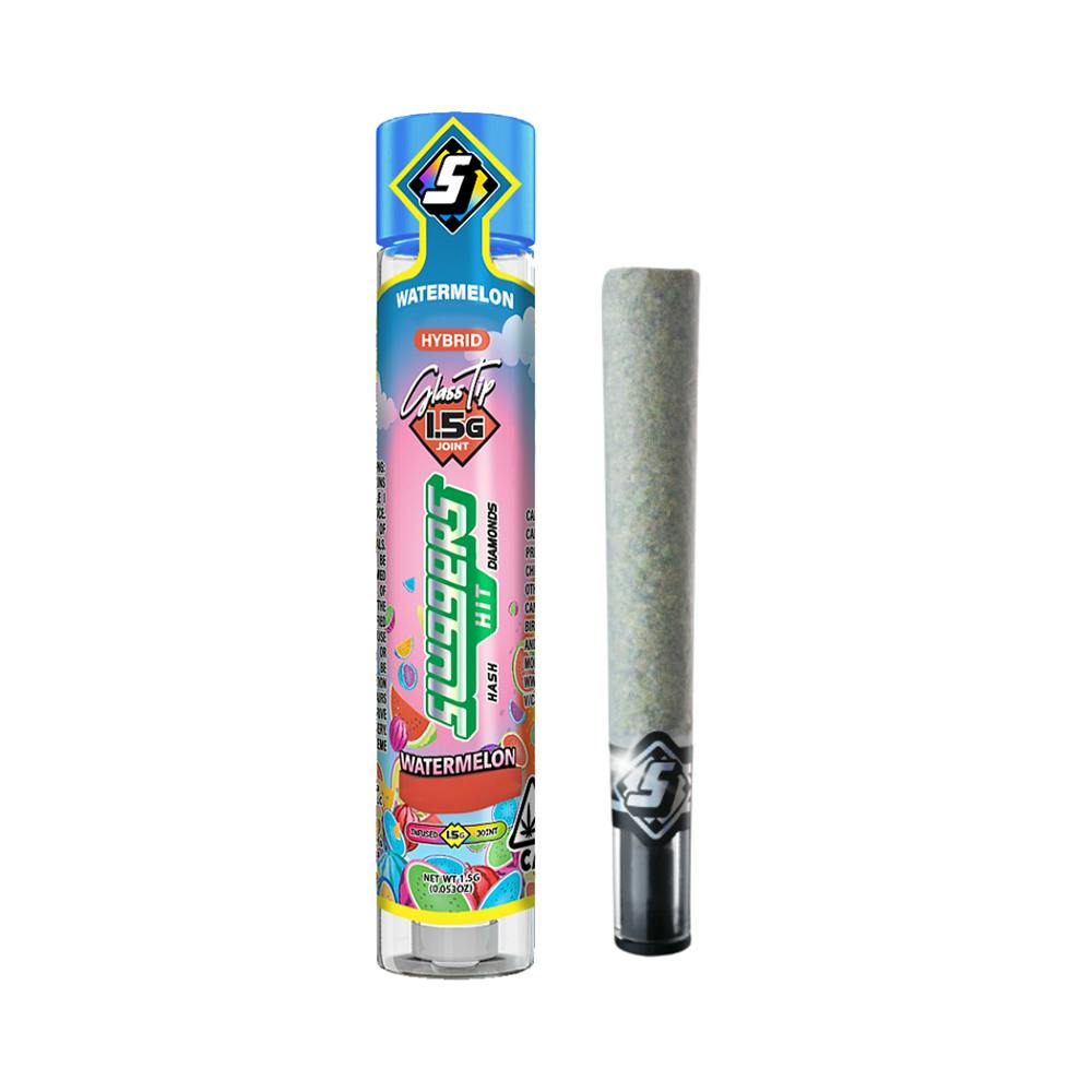 Infused Pre-Rolls | Glass Tip | Watermelon Zkittles | 1.5 g
