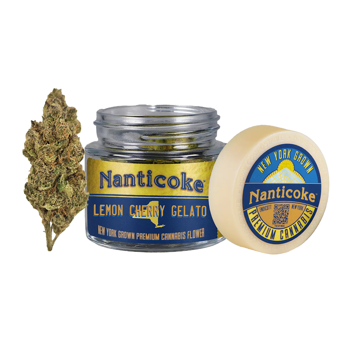 Nanticoke | Flower | 3.5g | Lemon Cherry Gelato