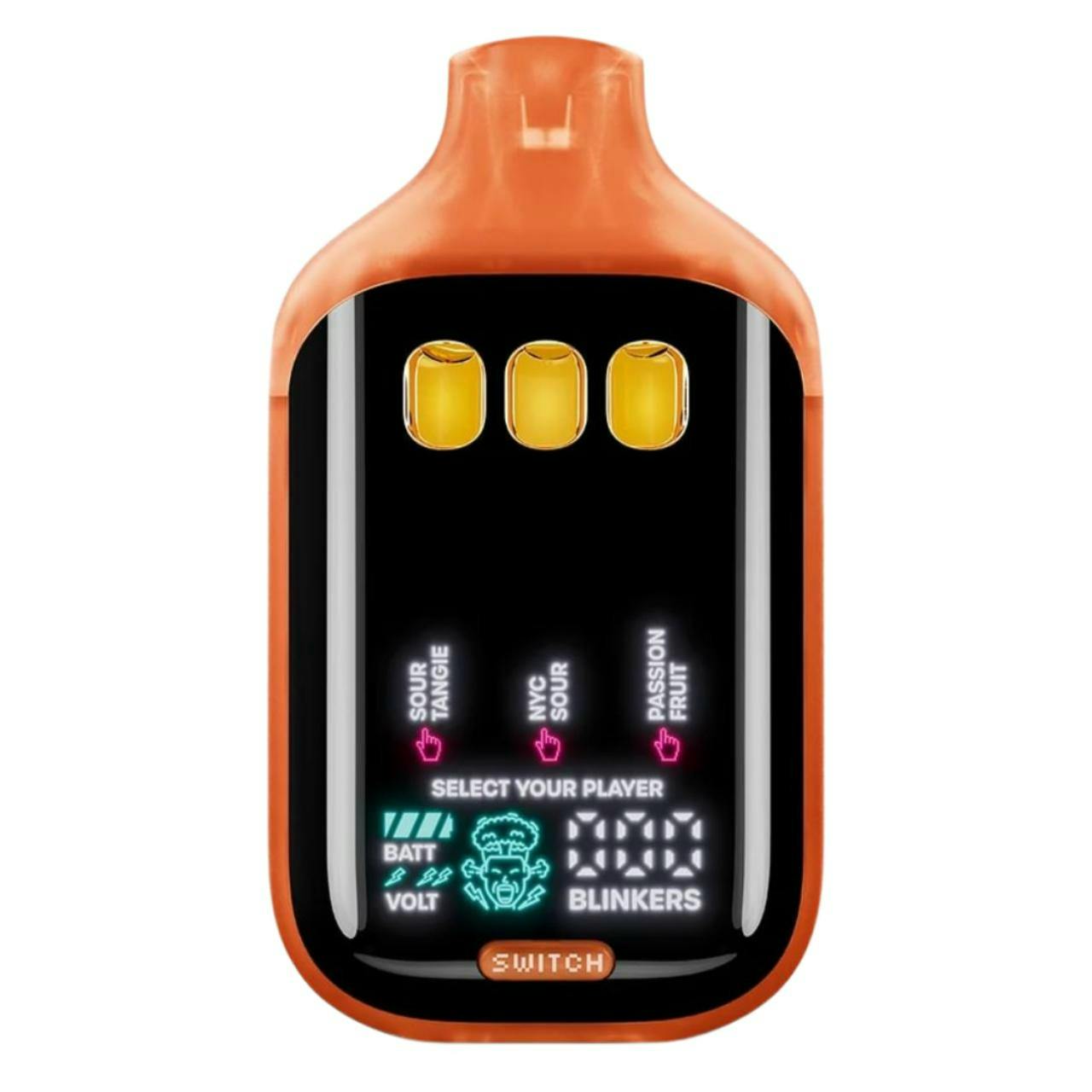 Switch V5 | AIO Vape | Live Liquid Diamonds | Triple Tank Switch | Sour Tangie x NYC Sour x Passion Fruit | Sat-Sat-Sat | 2 g