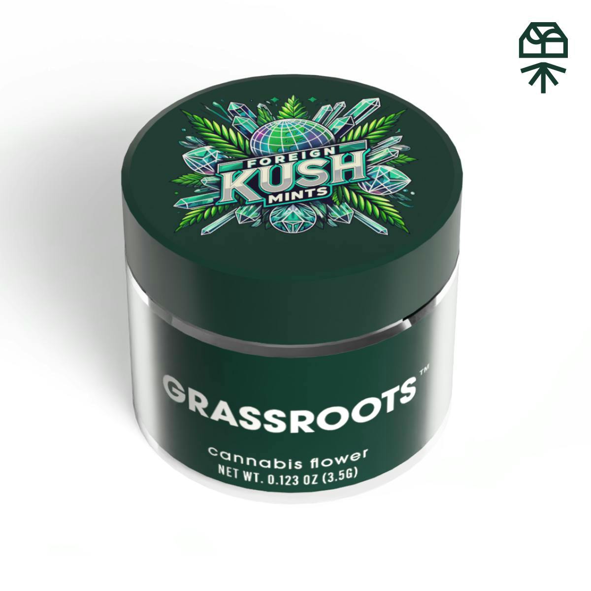 x Dark Heart | Flower | Foreign Kush Mints | 3.5 g