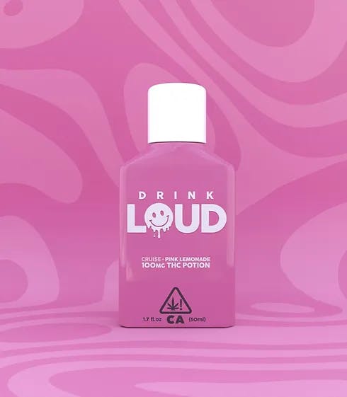 Drink Loud | Pink Lemonade | 100mg THC Nano Shot