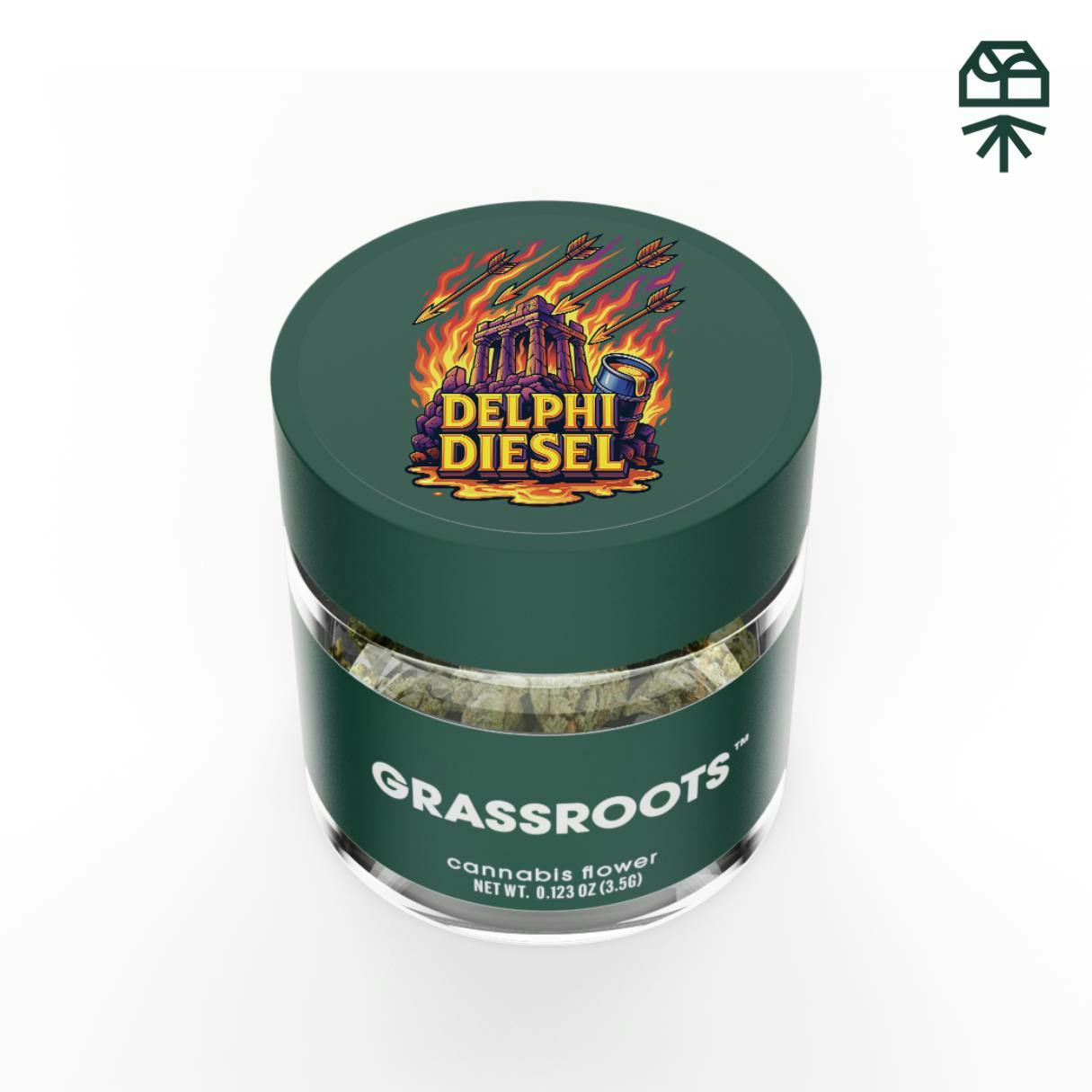 x Dark Heart | Flower | Delphi Diesel | 3.5 g