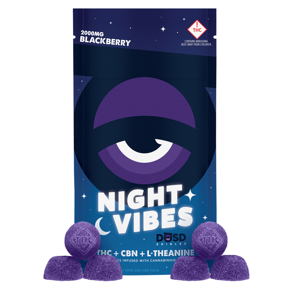 2000MG Night Vibes - Blackberry 10:1 (THC/CBN)
