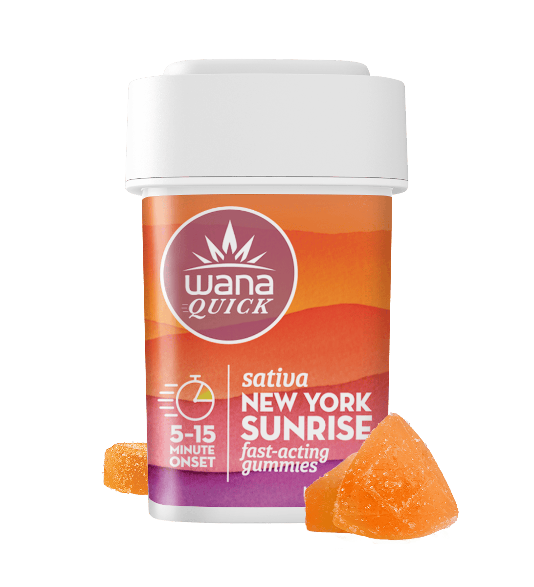 Gummies | Quick New York Sunrise | 10pk x 10mg | 100 mg